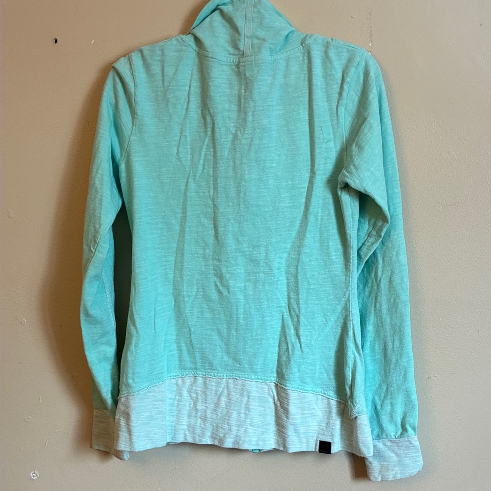 Bench Women's Aqua Cowl Neck Sweater (Free item) - Picture 2 of 3